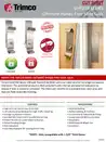 Trimco Hands Free Restroom Lock with Indicator UHF210 Series