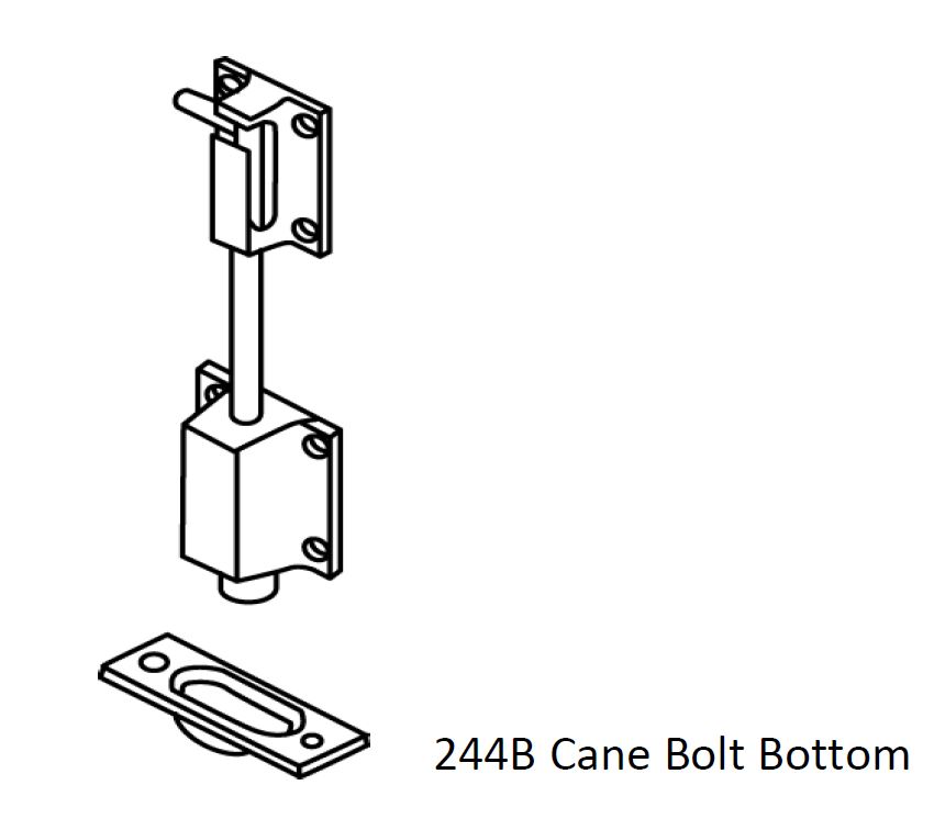 243/244 Series Cane Bolts 1