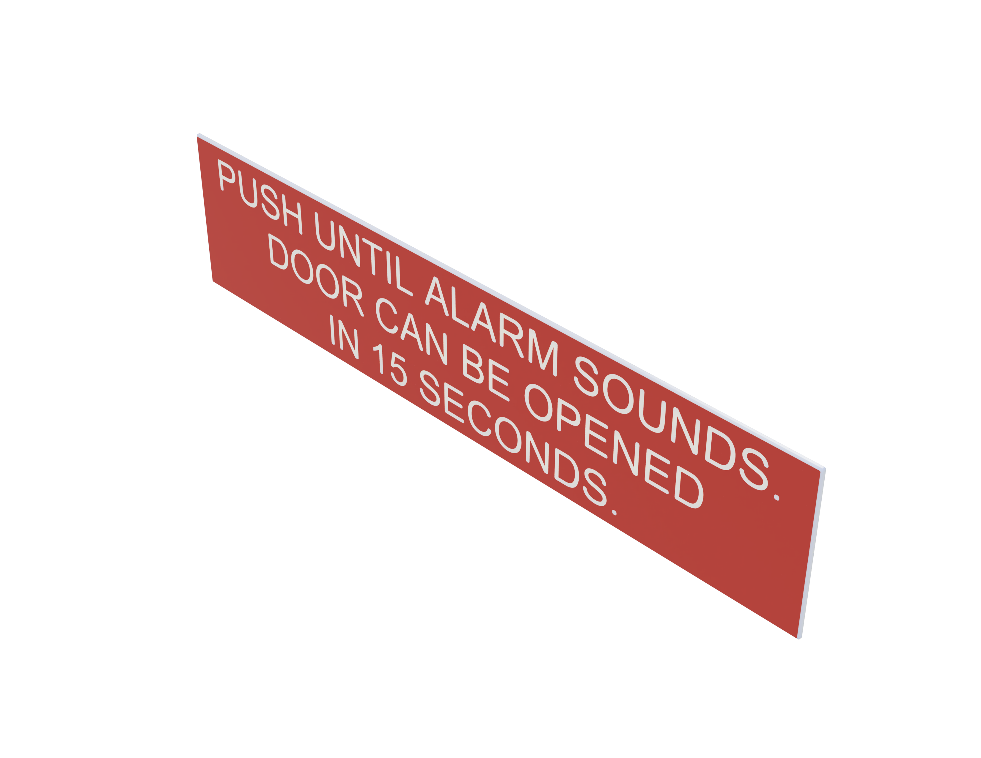 760/793 Engraved Signage 0