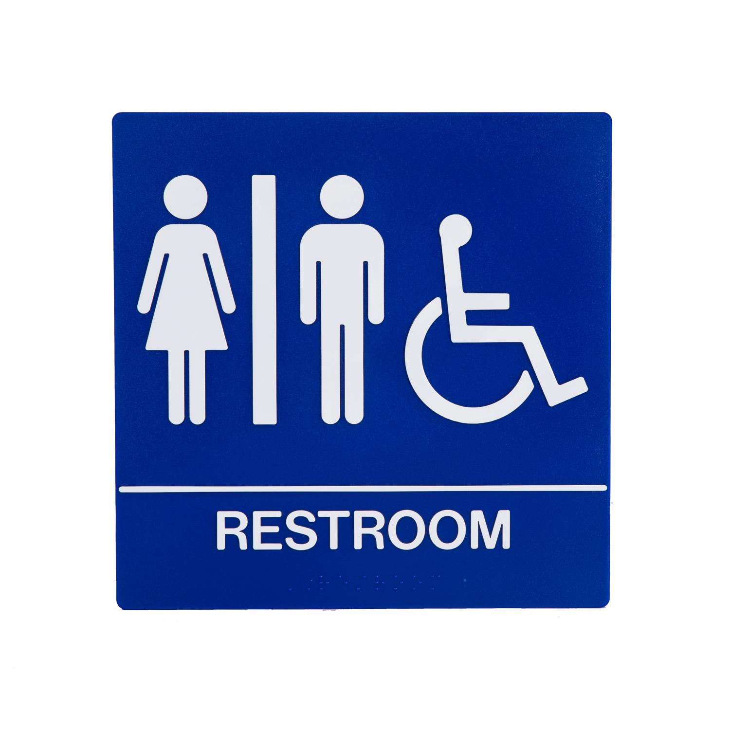 500 & 750 Series Restroom Signage 5