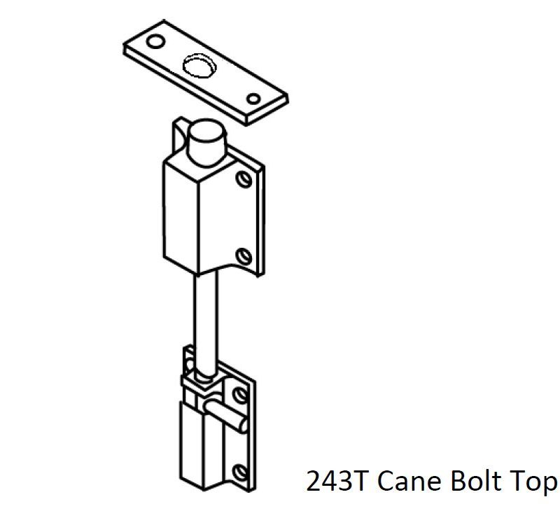 243/244 Series Cane Bolts